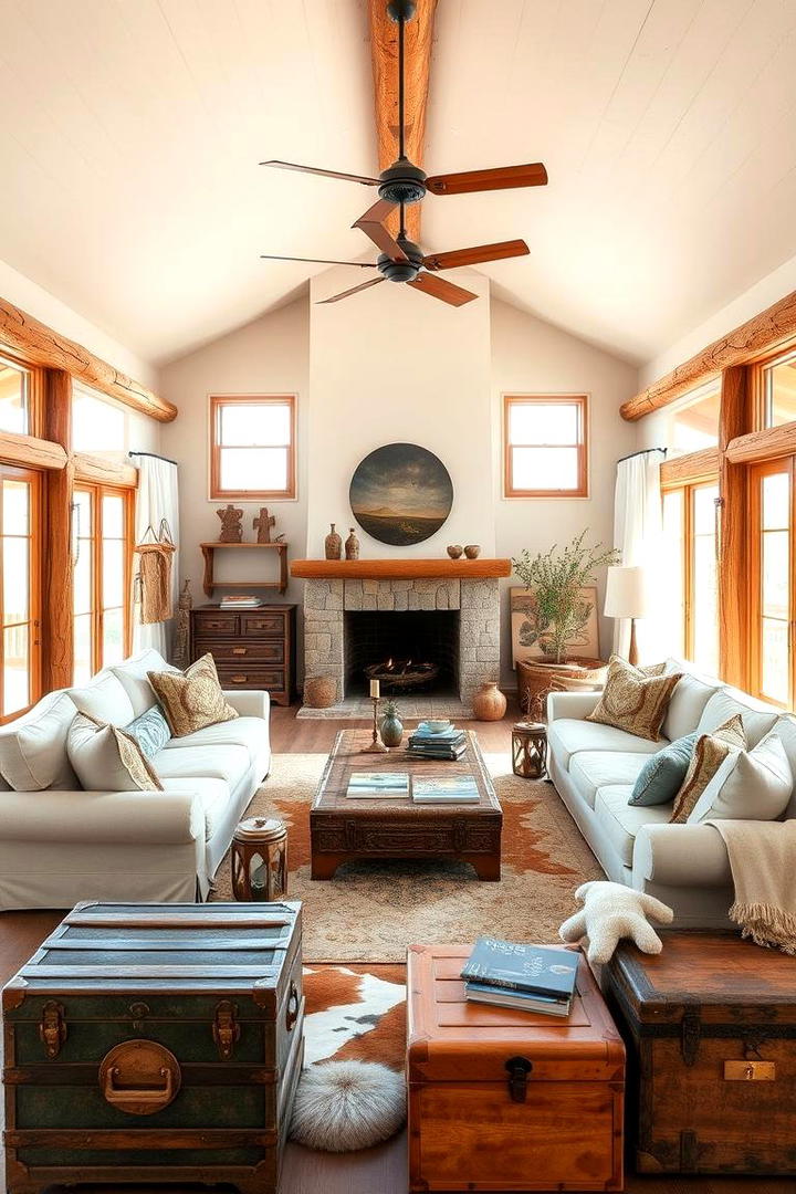 Open Prairie Vibes - 30 Western Living Room Ideas