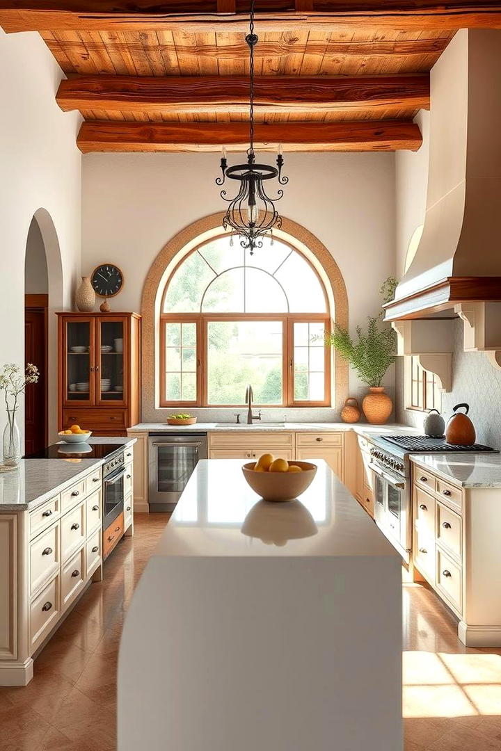 Open to Bedroom Concept - 30 Spanish Style Kitchen Ideas