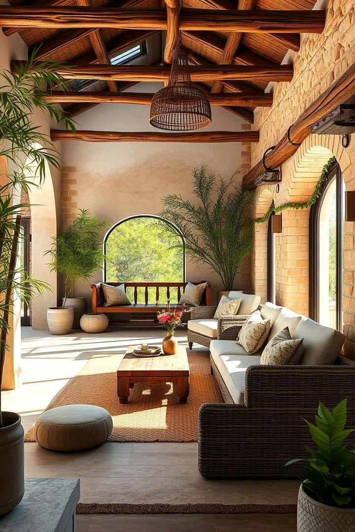 Organic Natural Elements - 30 Tuscan Interior Design Ideas