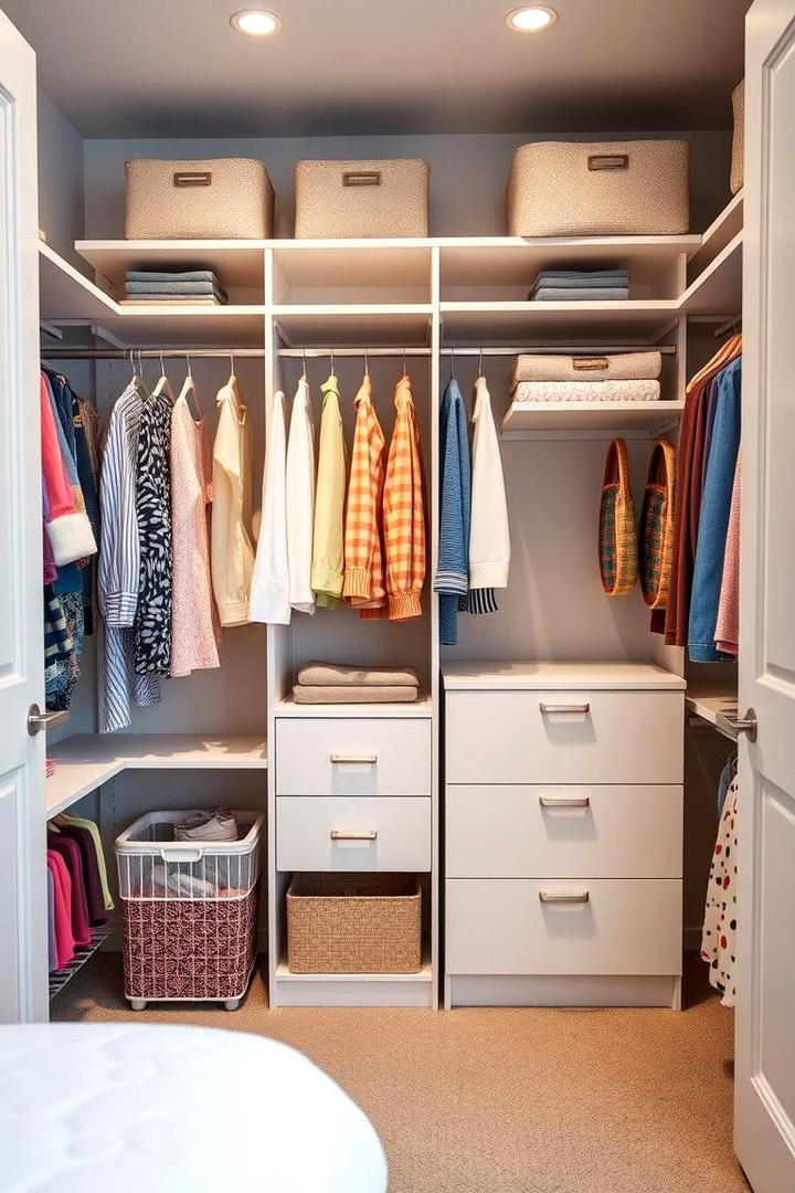 Organized Closet Systems - 30 Tween Bedroom Ideas