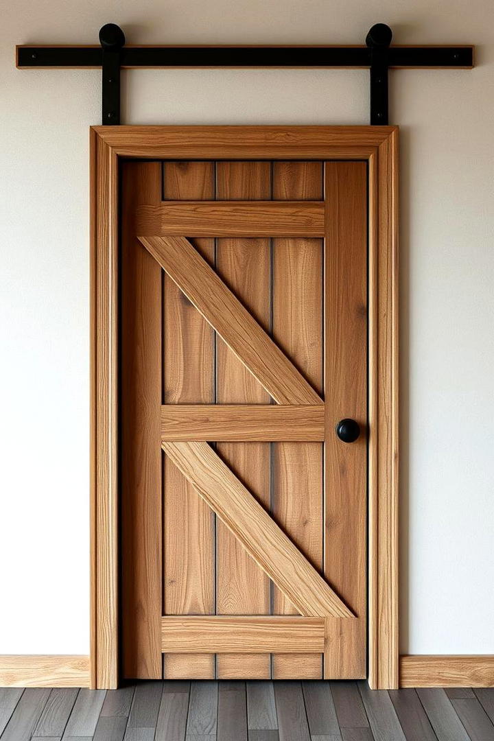 Outdoor Inspired Barn Door - 30 Barn Door Ideas