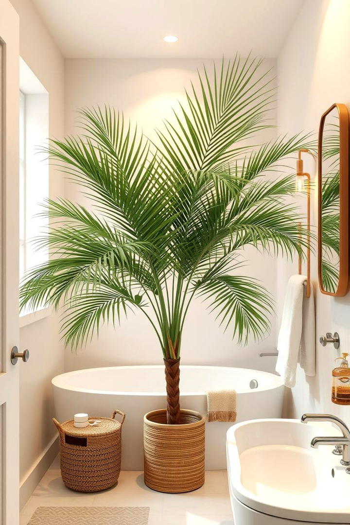 Parlor Palm - 30 Best Plants for Bathroom