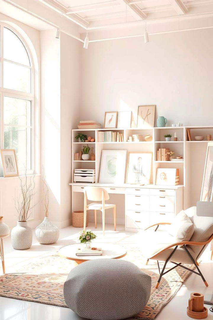 Pastel Art Studio Ambiance - 30 Pastel Room Ideas