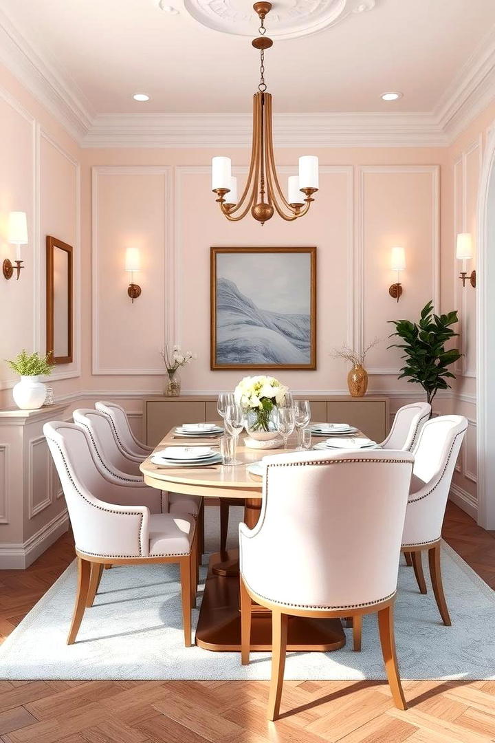 Pastel Dining Room Delight - 30 Pastel Room Ideas