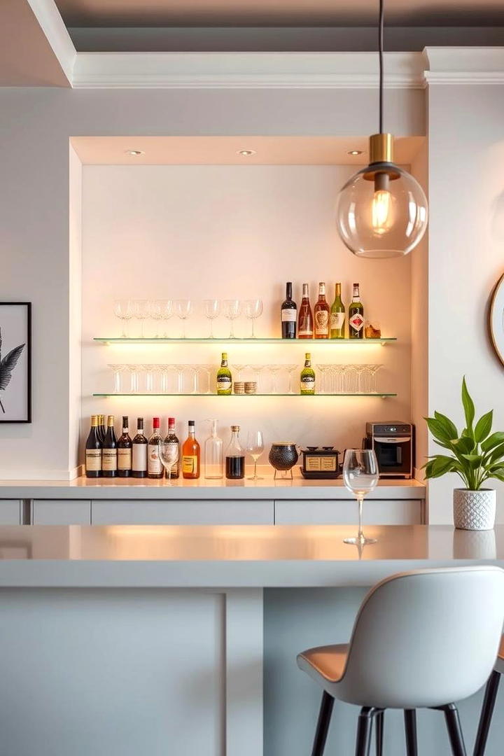 Pastel Home Bar Vibes - 30 Pastel Room Ideas