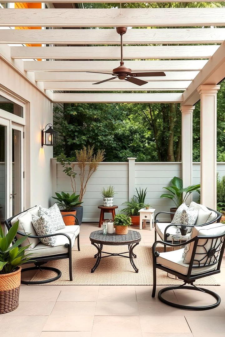 Pastel Outdoor Patio - 30 Pastel Room Ideas