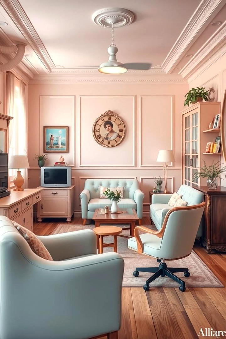 Pastel Vintage Room Style - 30 Pastel Room Ideas