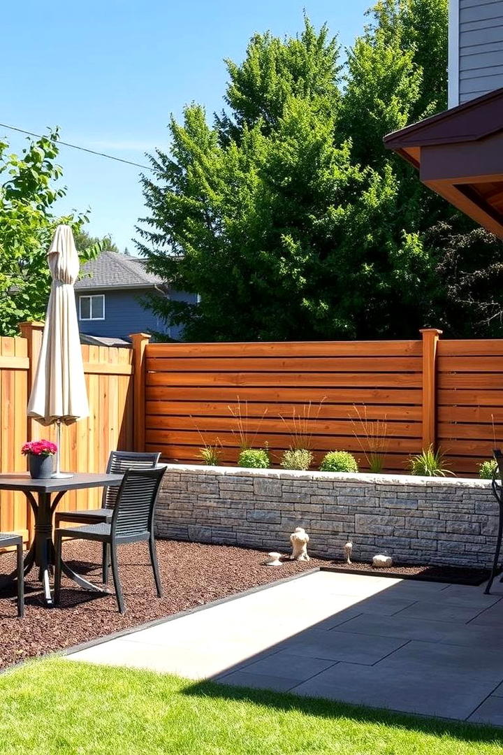 Patio Privacy Wall - 30 Backyard Privacy Ideas