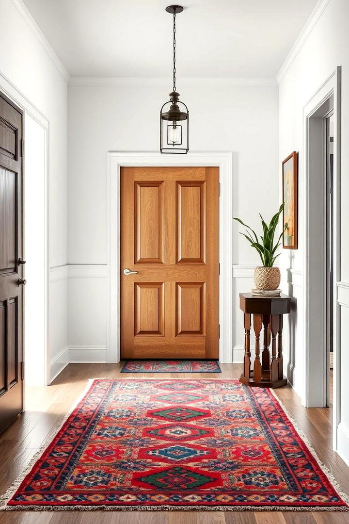 Patterned Kilim Inspiration - 30 Entryway Rug Ideas