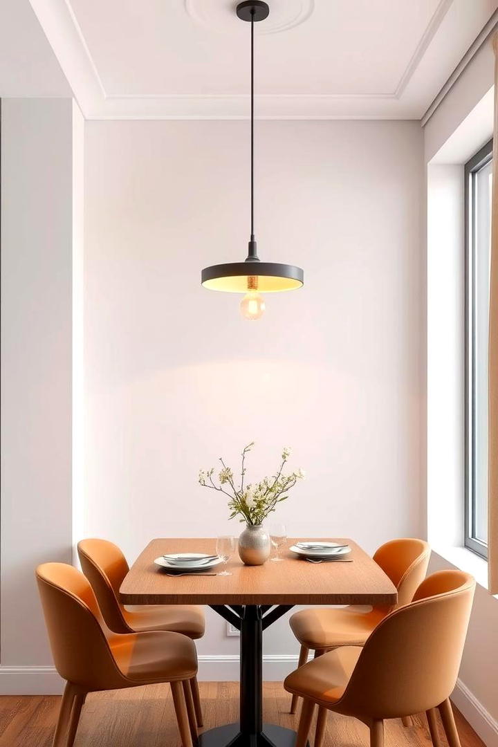 Pendant Lighting Elegance - 30 Small Dining Room Lighting Ideas