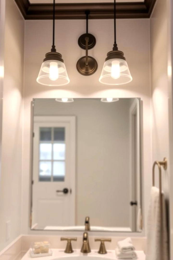 Pendant Sconces - 30 Bathroom Pendant Lighting Ideas