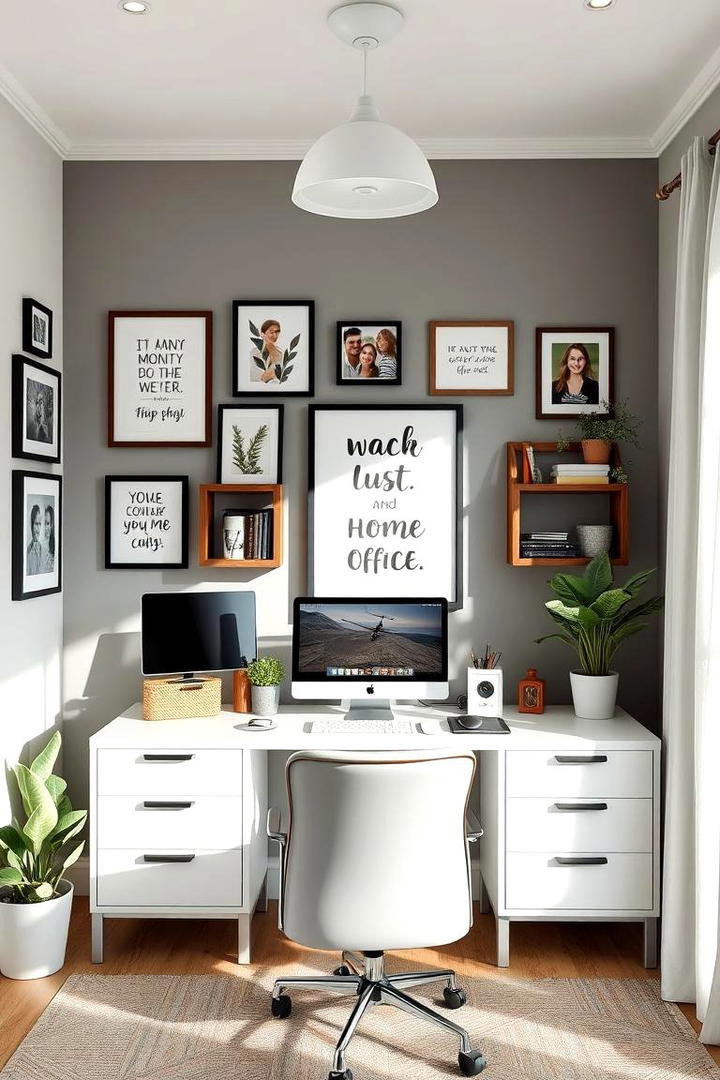 Personal Touch Decor - 30 Budget Home Office Ideas