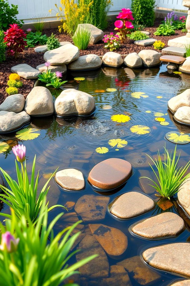 Playful Family Pond - 30 Backyard Pond Ideas