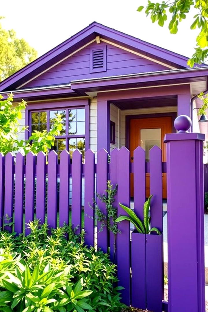 Playful Purple - 30 Fence Paint Colours