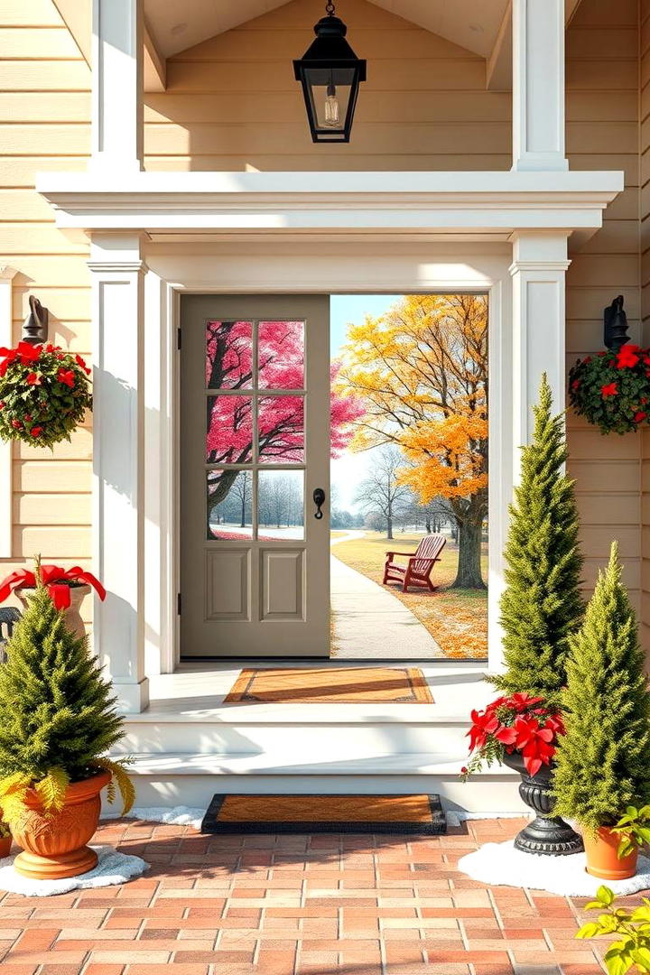 Porch Seasonal Mural - 30 Interactive Murals