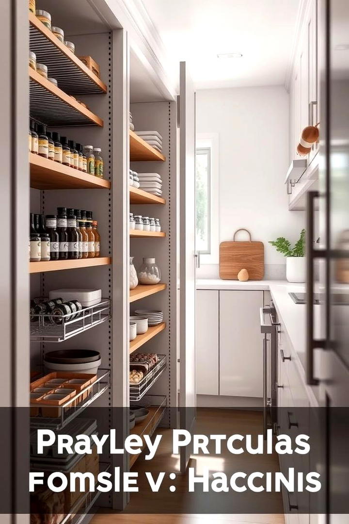 Practical Pantry Designs - 30 Galley Kitchen Ideas