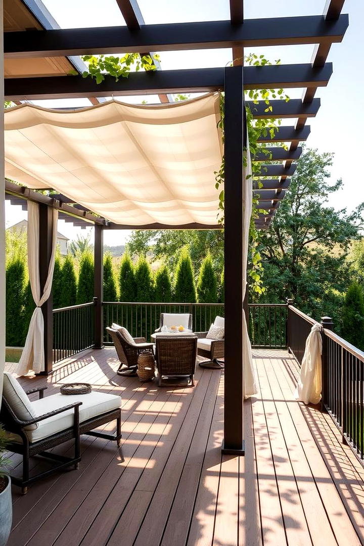 Privacy Pergola Design - 30 Deck Privacy Ideas