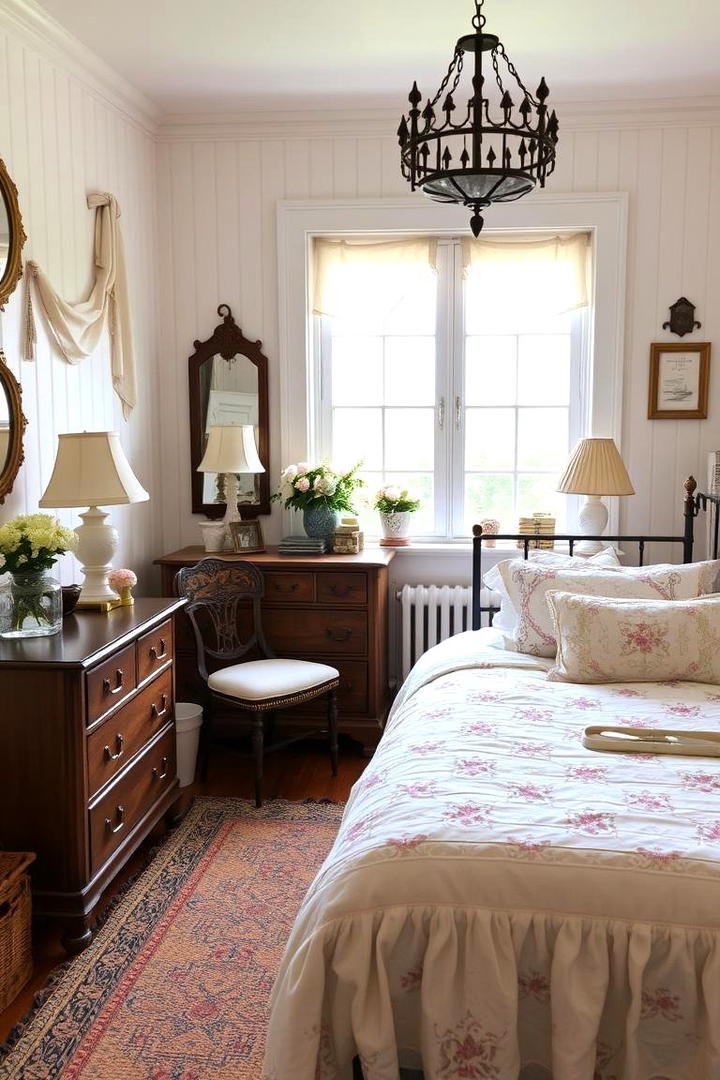 Quaint Cottage with Vintage Flair - 30 Cottage Bedroom Ideas