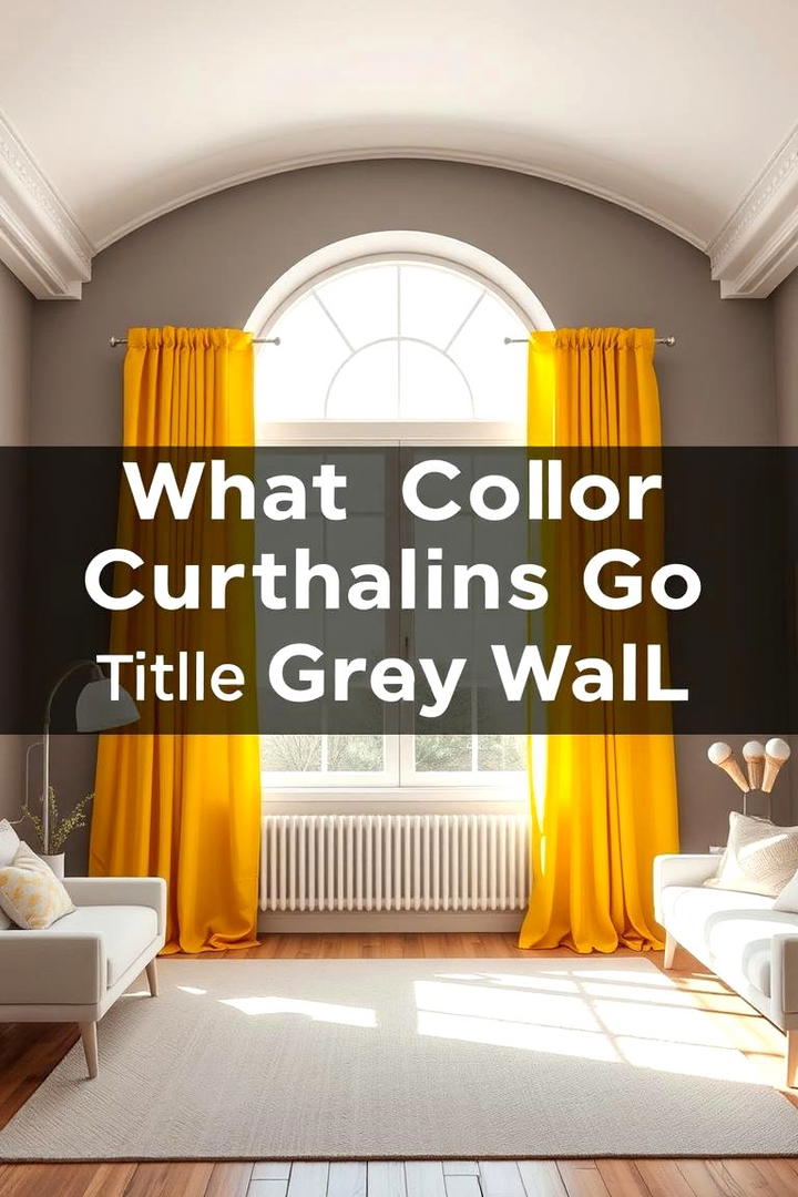 Radiant Yellow Highlights - 30 What Color Curtains Go With Gray Walls