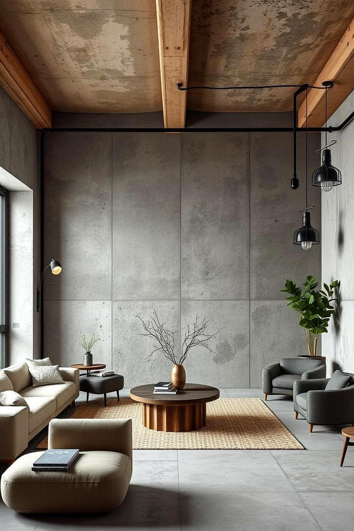 Raw Aesthetic Interiors - 30 Brutalist Interior Design Ideas