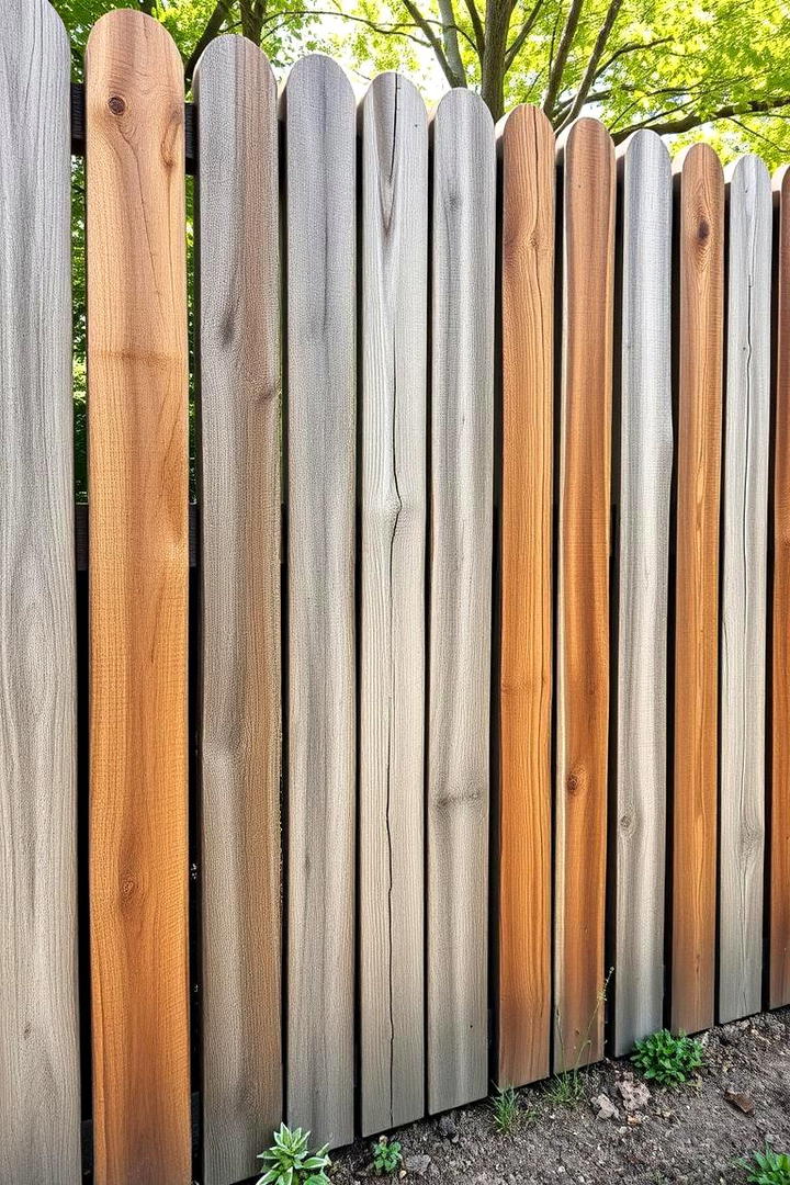 Reclaimed Wood Fence - 30 Decorative Fence Ideas