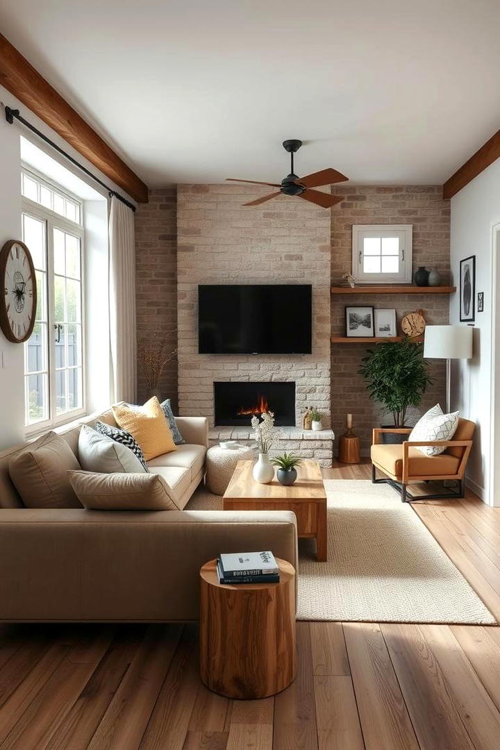 Refined Rustic Simplicity - 30 Small Rustic Living Room Ideas