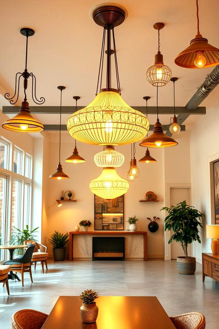 Retro Lighting Fixtures - 30 1990s Interior Design Ideas