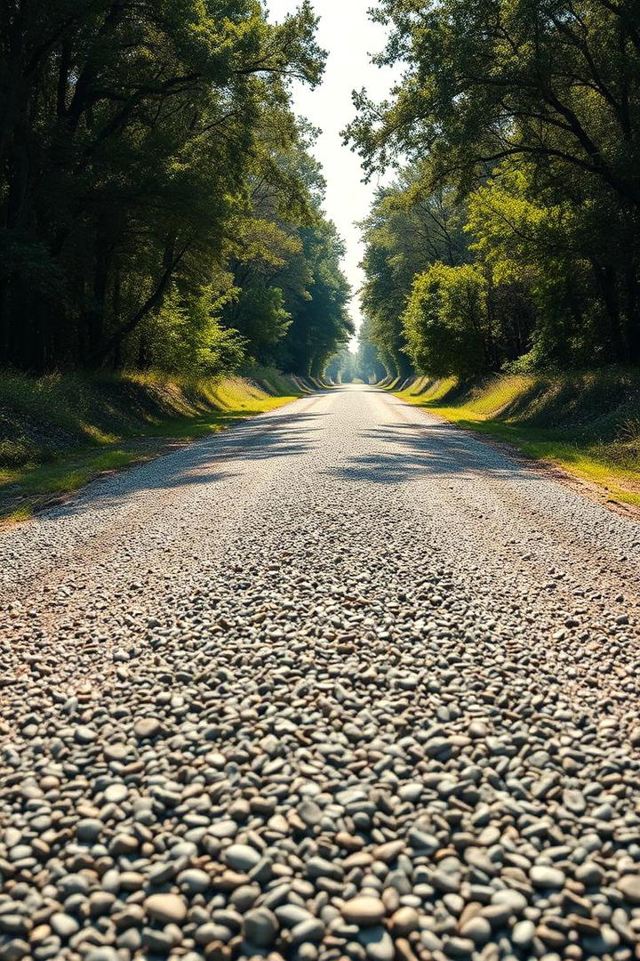 Robust Gravel Roadway Solution - 30 Gravel Driveway Ideas