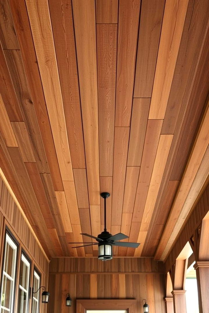 Rustic Barn Style - 30 Porch Ceiling Ideas