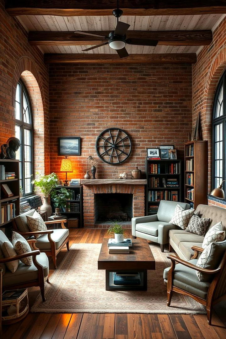 Rustic Charm - 30 Reading Room Ideas