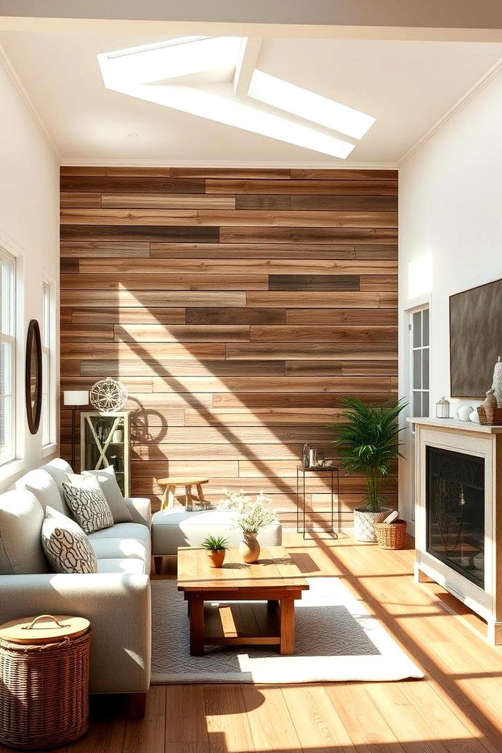 Rustic Farmhouse Elegance - 30 Barnwood Accent Wall Ideas