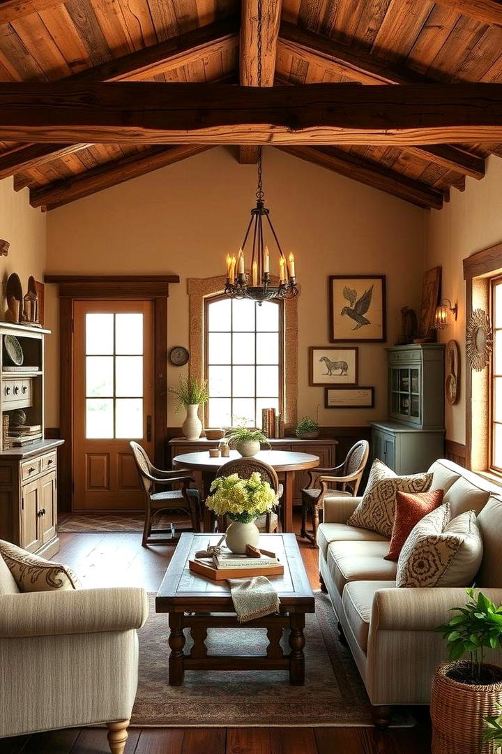 Rustic Farmhouse Touches - 30 Tuscan Interior Design Ideas