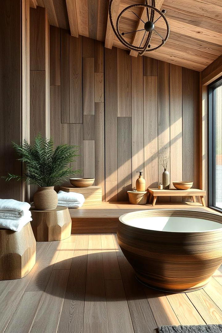 Rustic Spa Vibes with Modern Touches - 30 Spa Decor Ideas