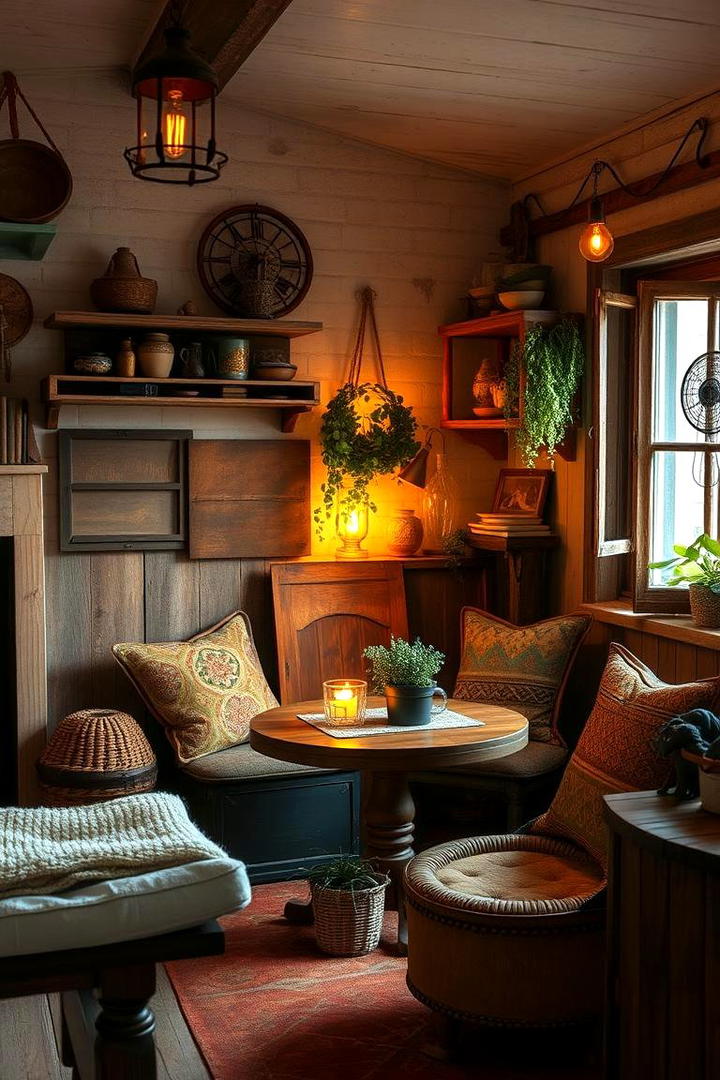 Rustic Vintage Finds - 30 Boho Decor Ideas