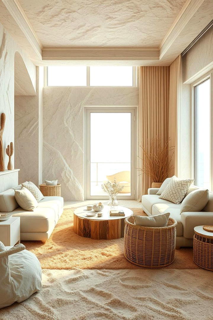 Salt and Sand Textures - 30 Coastal Decor Ideas