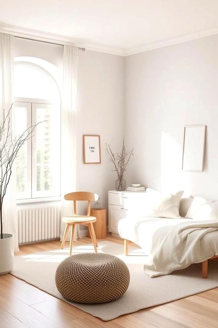 Scandinavian Simplicity - 30 Clean Girl Room Ideas