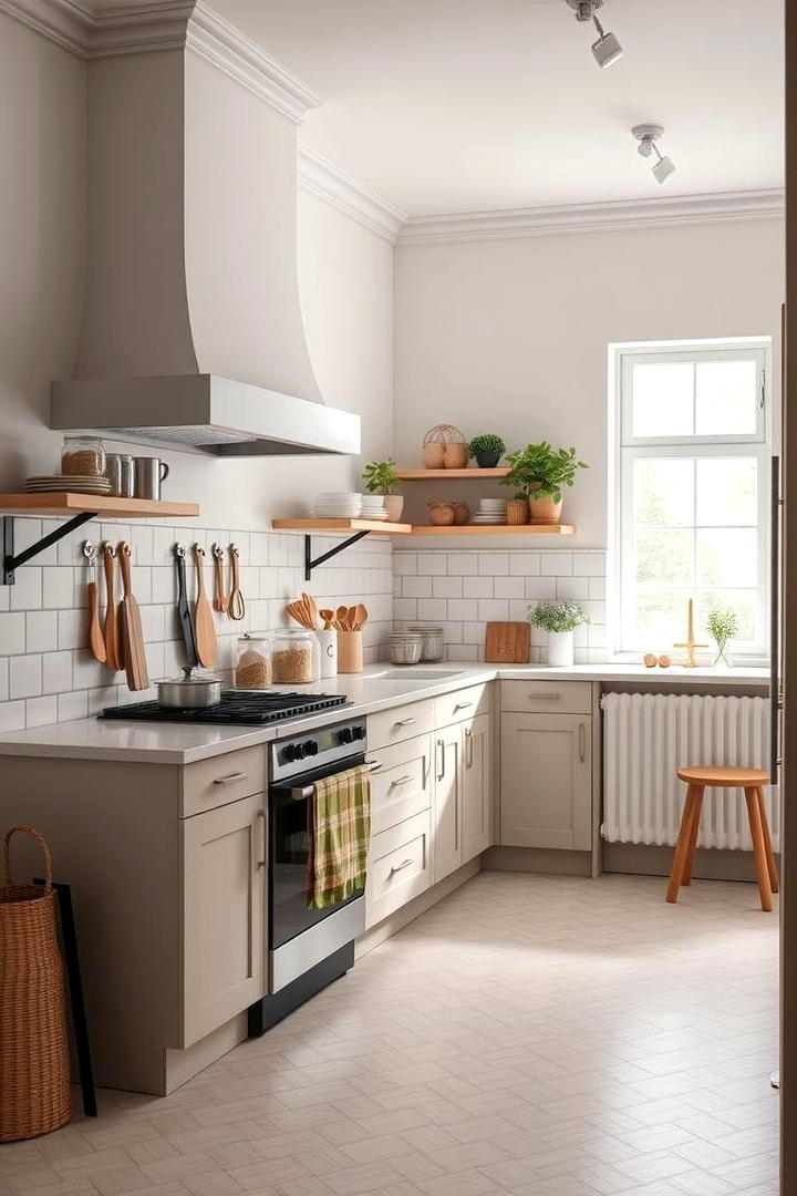 Scandinavian Simplicity - 30 Kitchens With Checkered Floors