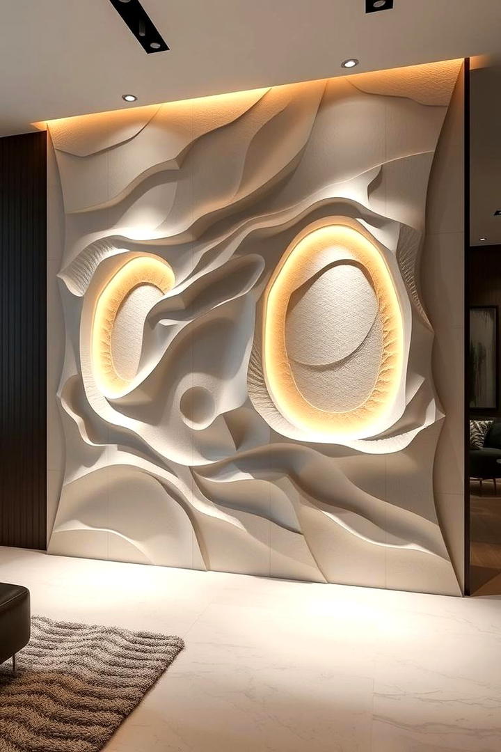 Sculptural Wall Accents - 30 Wall Molding Ideas