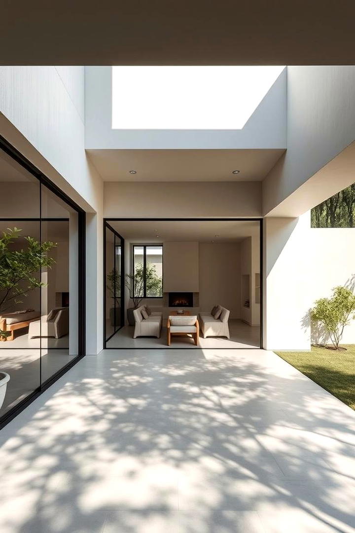 Seamless Indoor Outdoor Flow - 30 Minimalist House Exterior Ideas