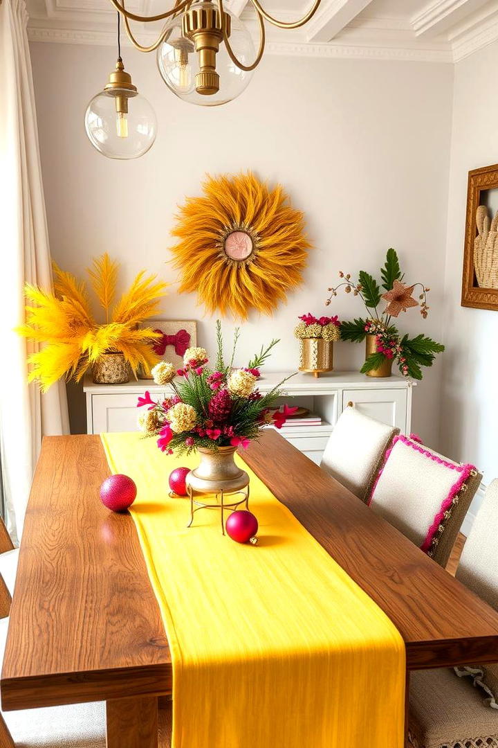 Seasonal Decor Highlights - 30 How to Decorate With Yellow and Pink