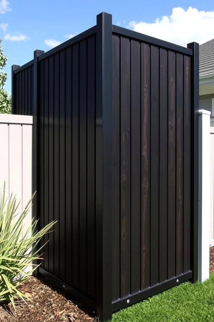 Secure Privacy Screen Fence - 30 Corner Fence Ideas