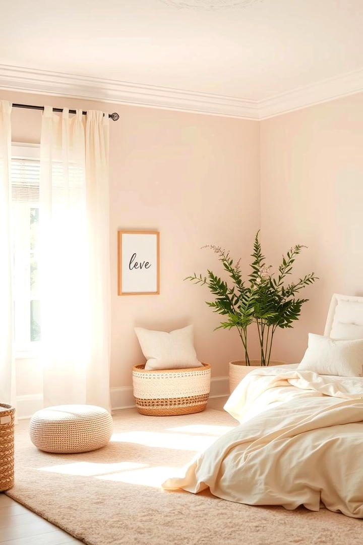 Serene Color Palette - 30 Clean Girl Room Ideas