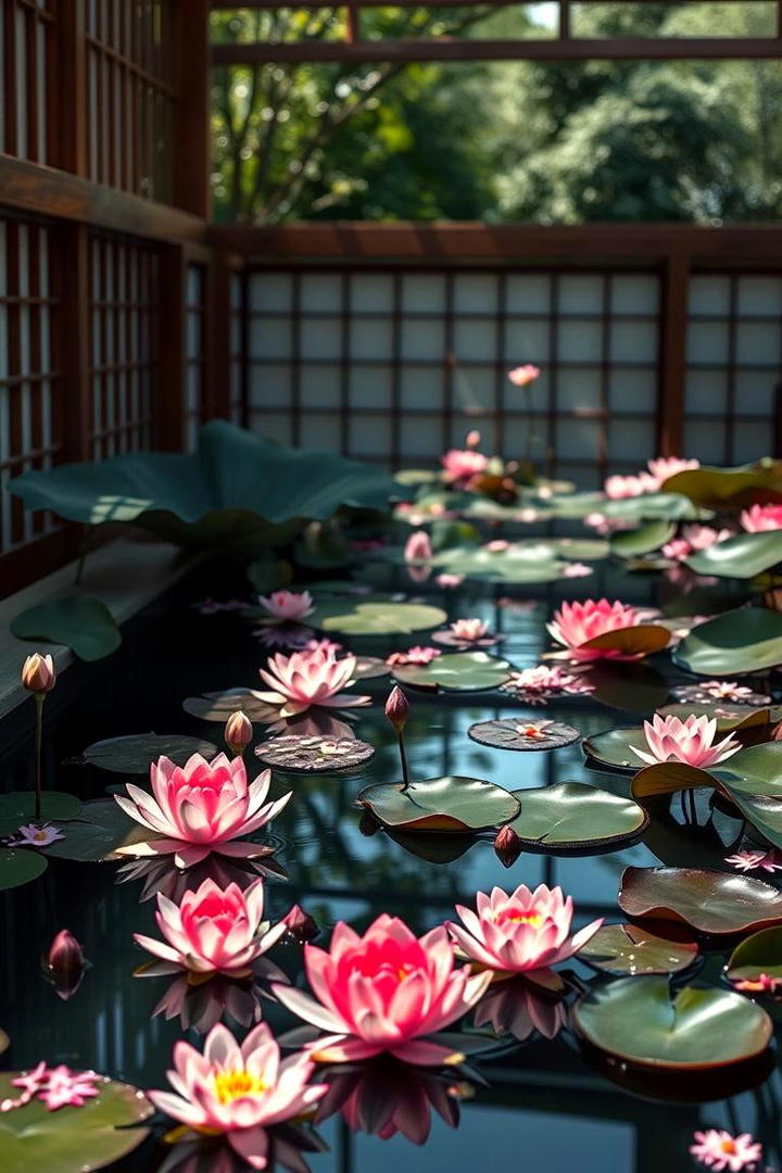 Serene Lotus Pond - 30 Japanese Garden Ideas