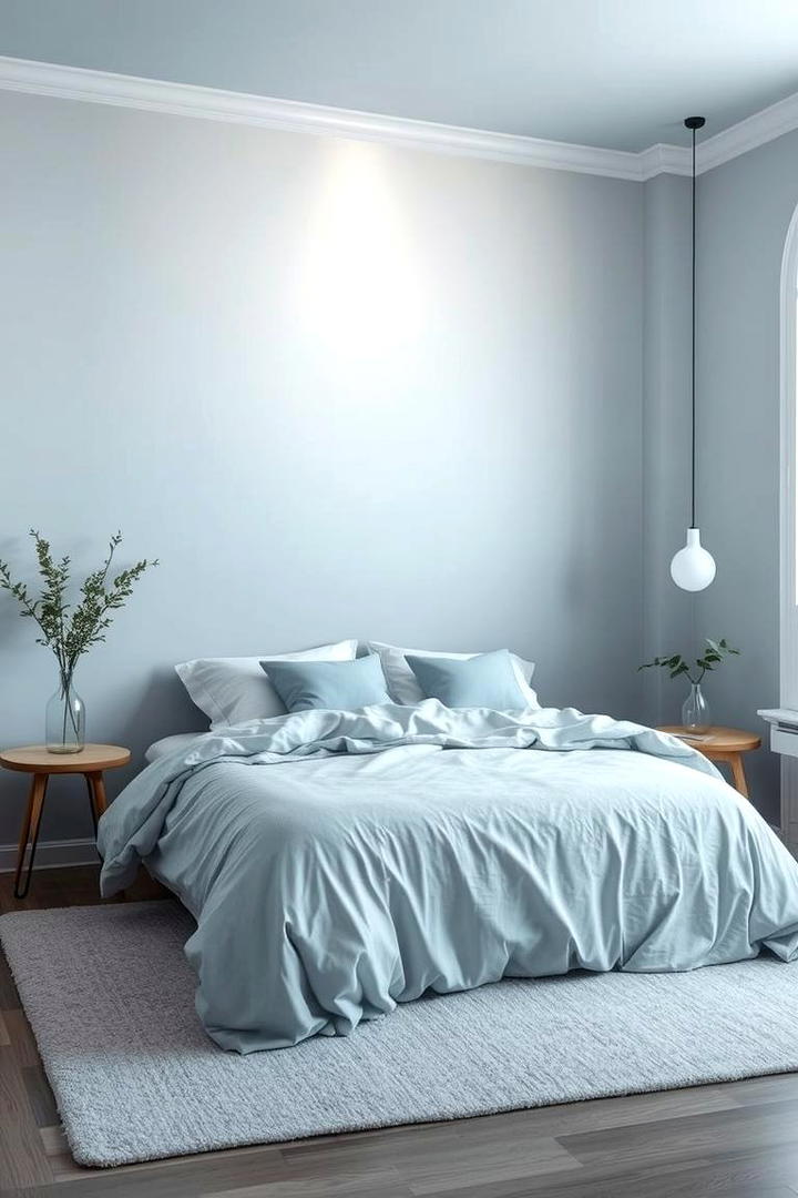 Serene Sky Palette - 30 Blue and Grey Bedroom Ideas