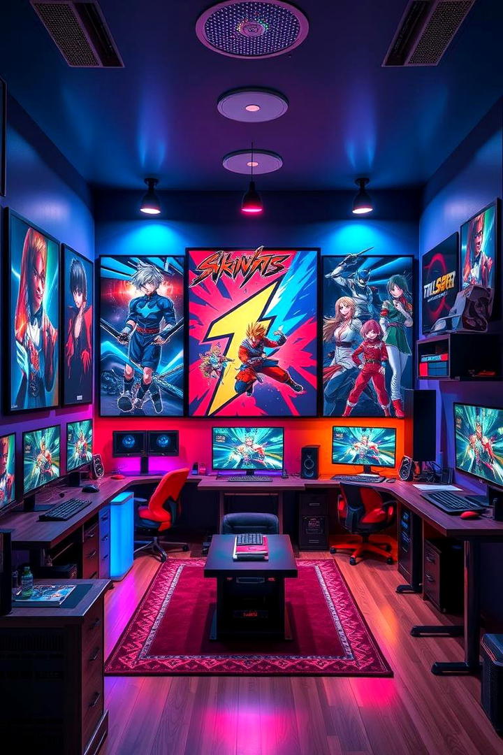 Shonen Action Hub - 30 Anime Room Ideas