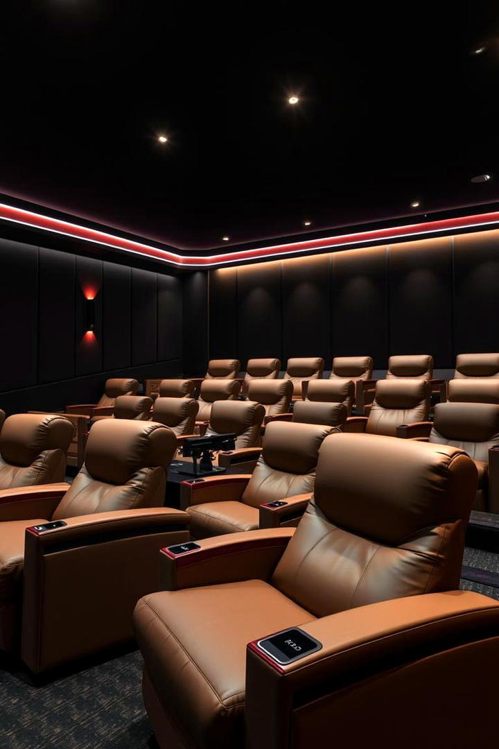 Sleek Home Theater Room - 30 2000s Room Ideas