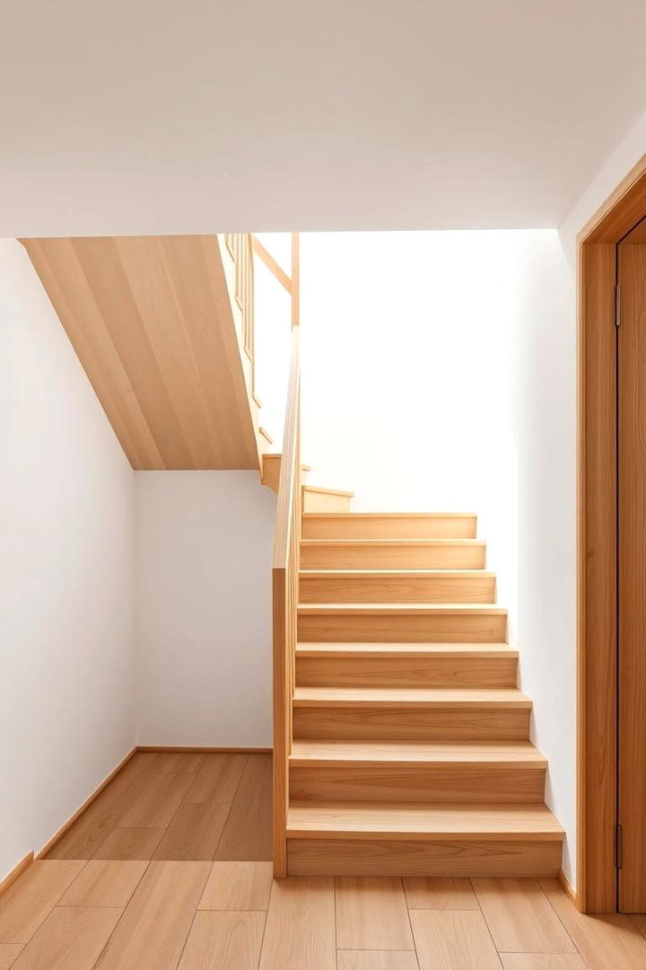 Sleek Scandinavian Style - 30 Wooden Staircase Ideas