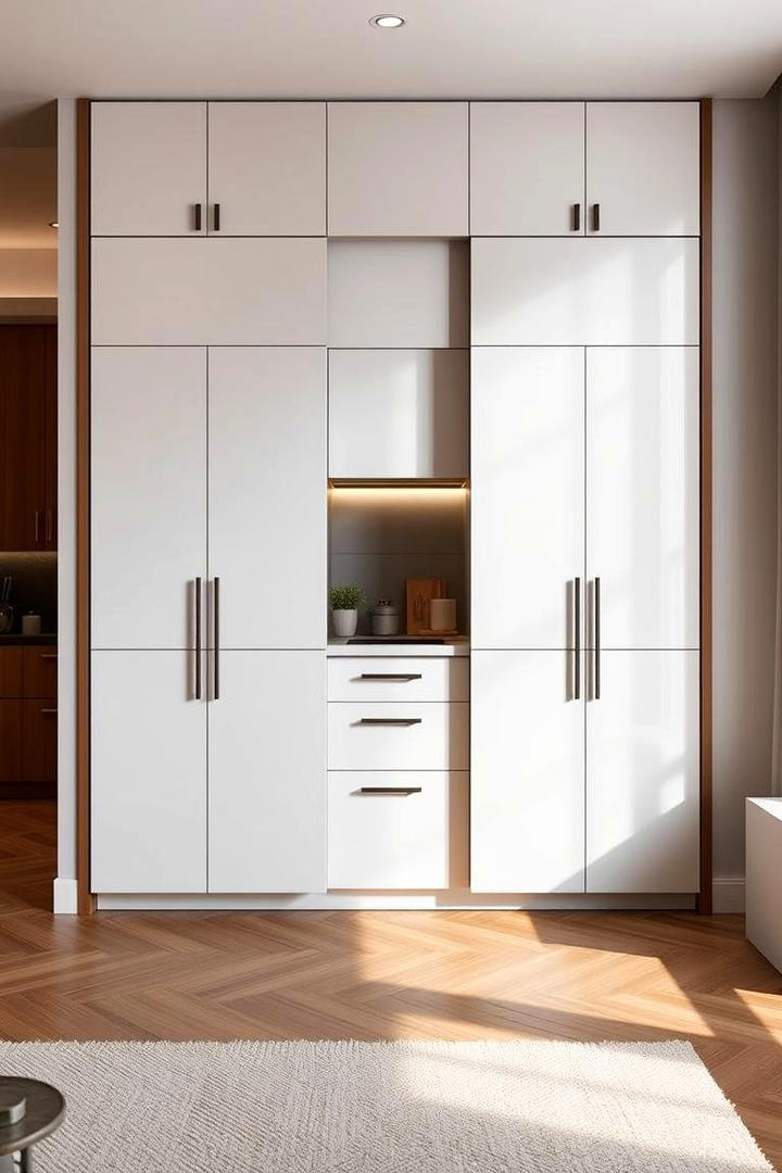 Sleek Sliding Door Cabinet Concepts - 30 cabinet storage ideas