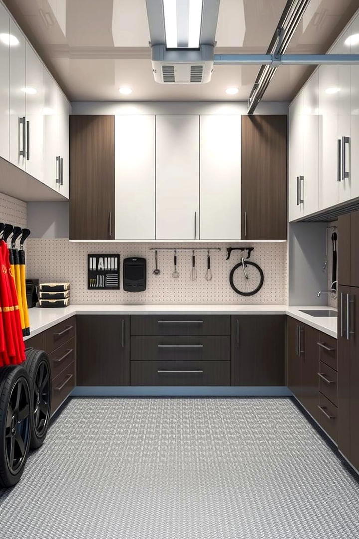 Sleek Storage Solutions - 30 Garage Makeover Ideas