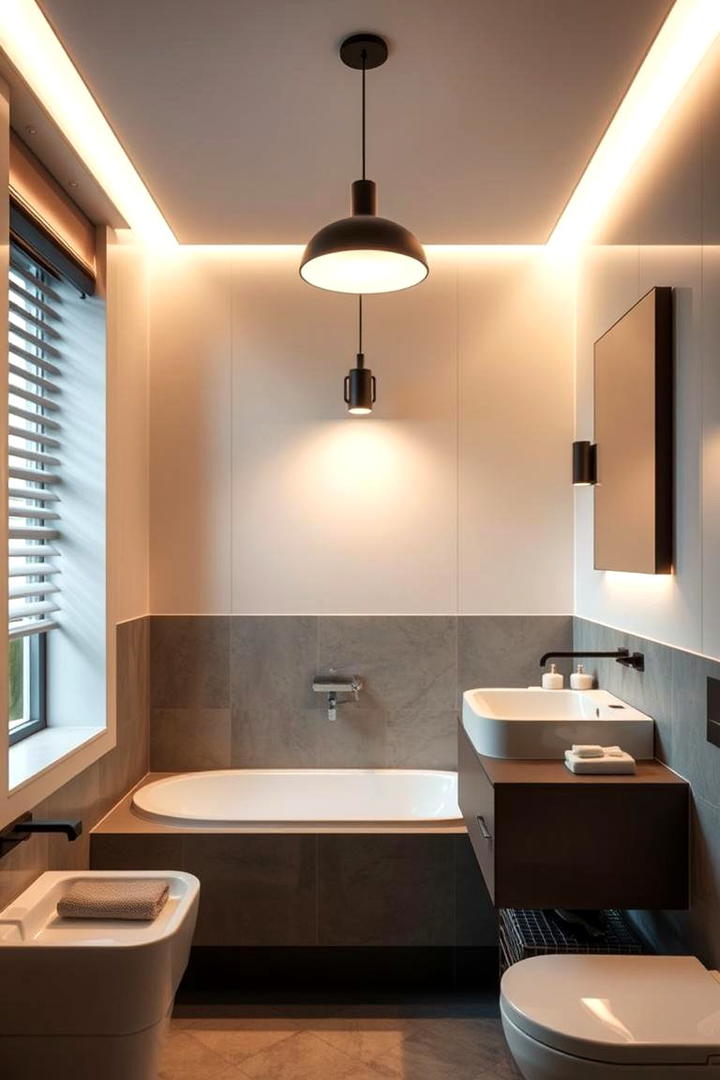 Smart Dimmer Options - 30 Bathroom Pendant Lighting Ideas